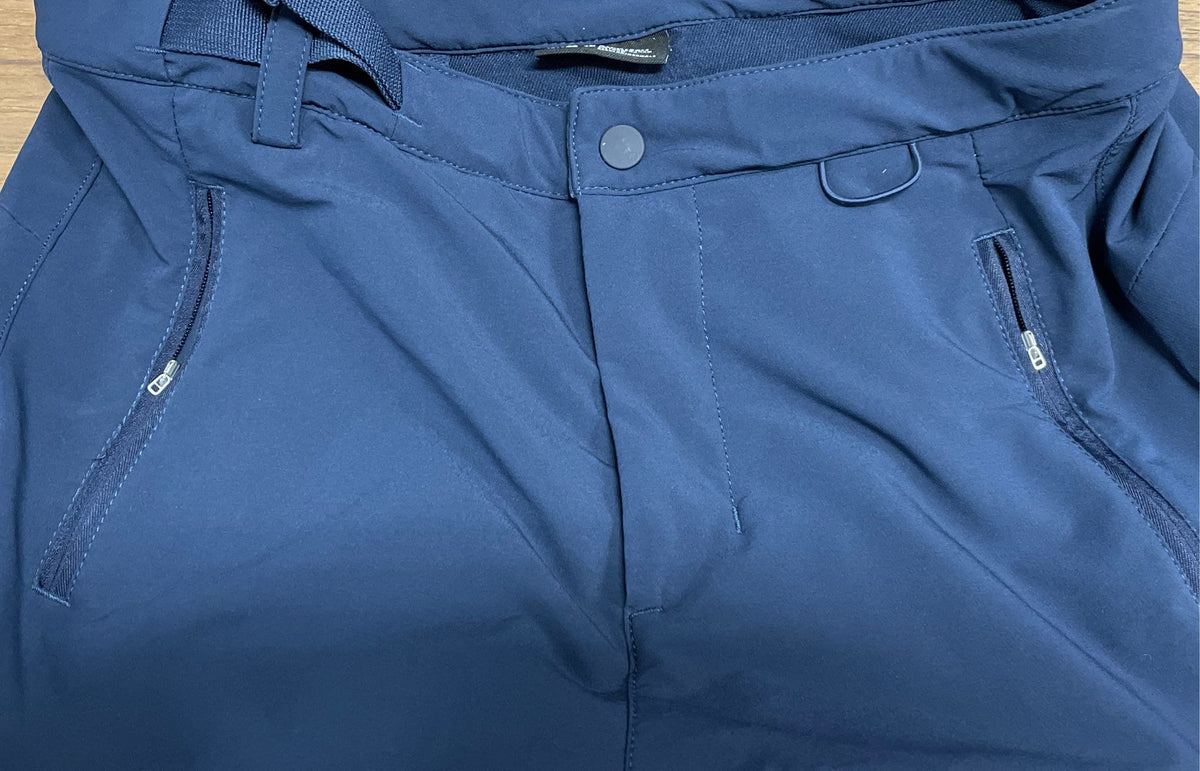 The North Face Women's Blue UPF 40+ Stretch Hiking Pants Ankle Zip Sz 4 Regular