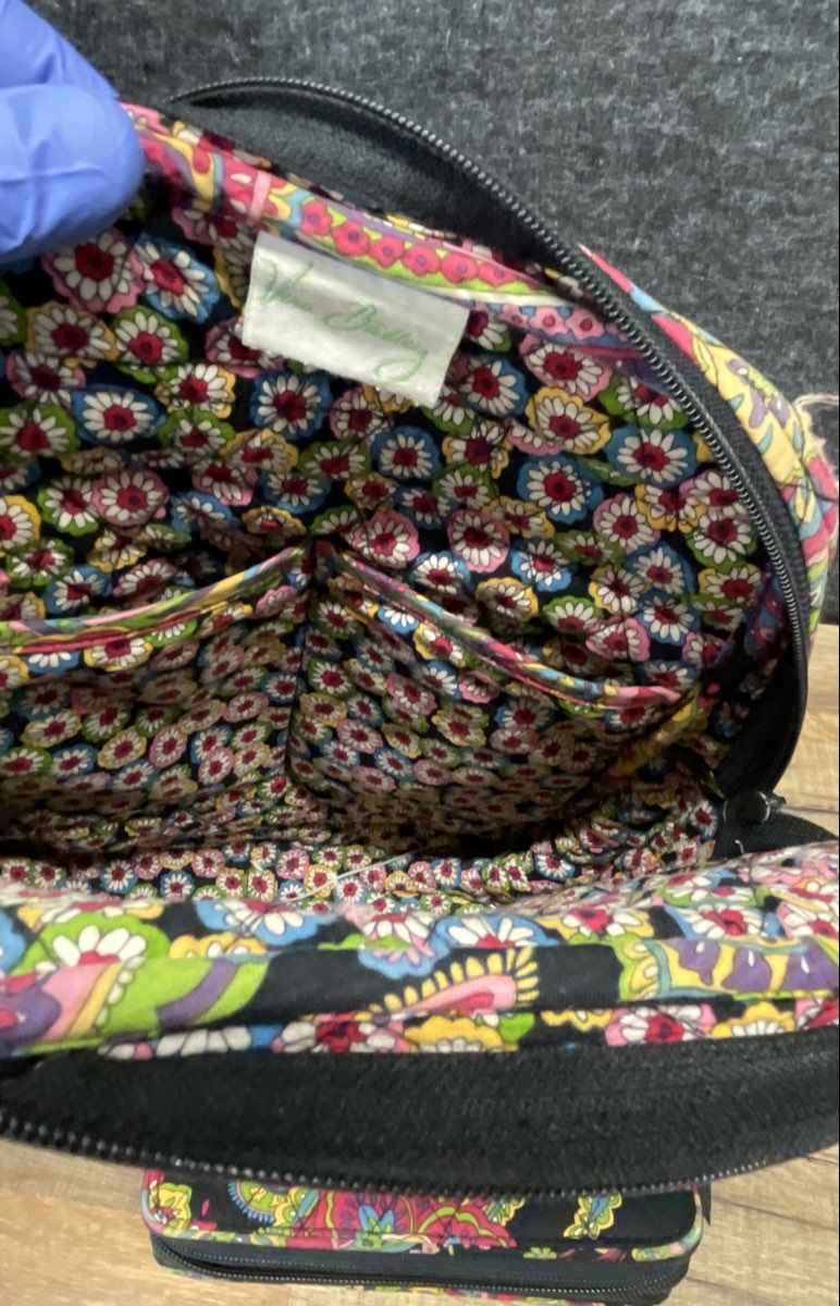 Vera Bradley Quilted Cotton Tote Bag Mini Backpack Wallet Lot of 3
