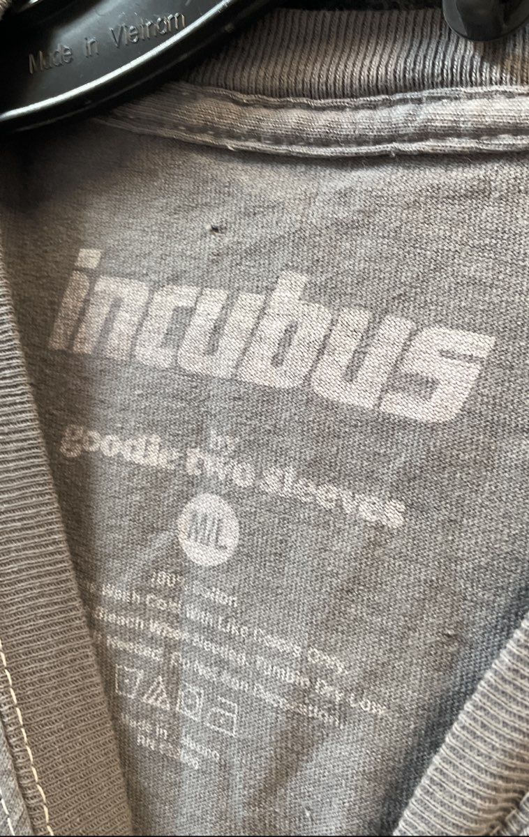 Incubus Band Member Photo Graphic T-Shirt Goodie Two Sleeves Gray Sz M/L