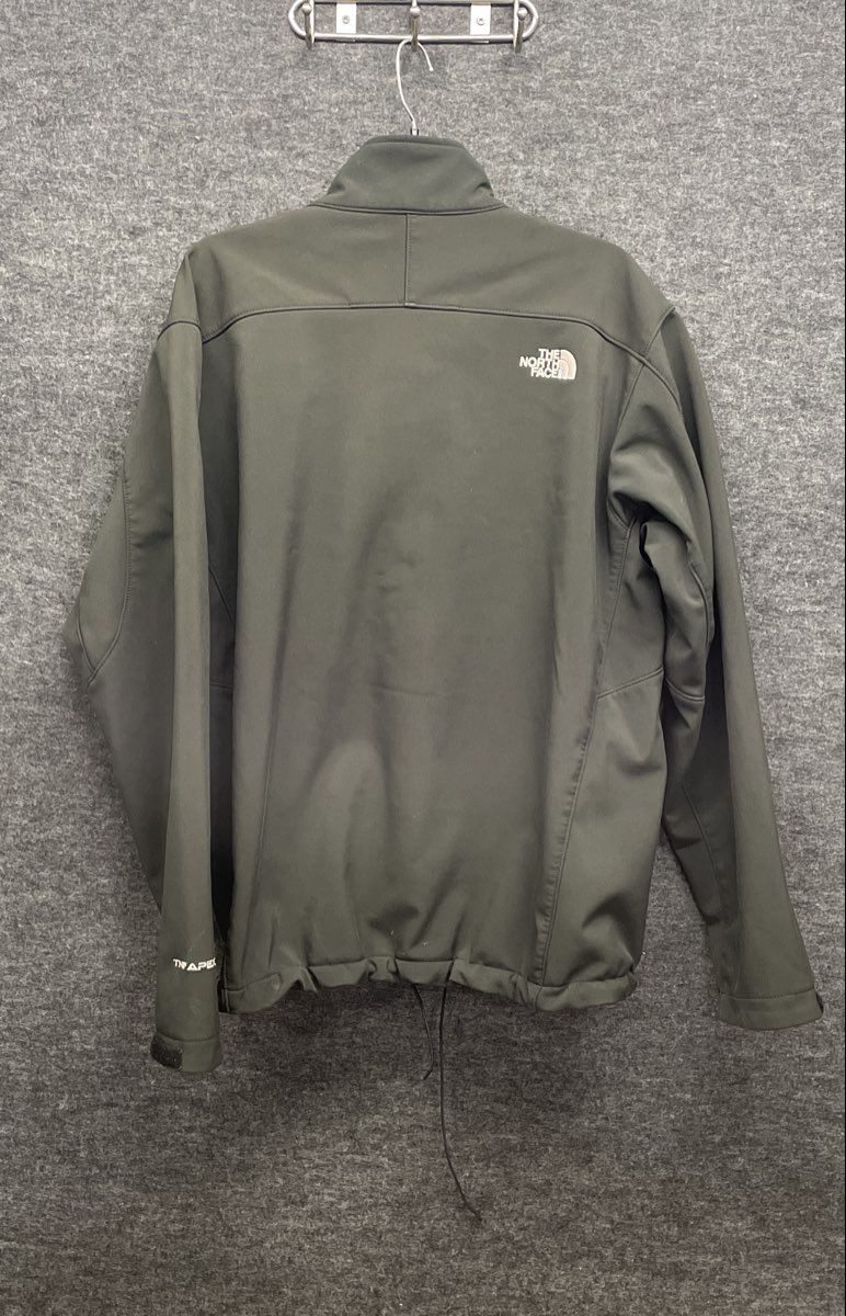 The North Face Men's TNF Apex Softshell Jacket Olive Green Full Zip Size XL