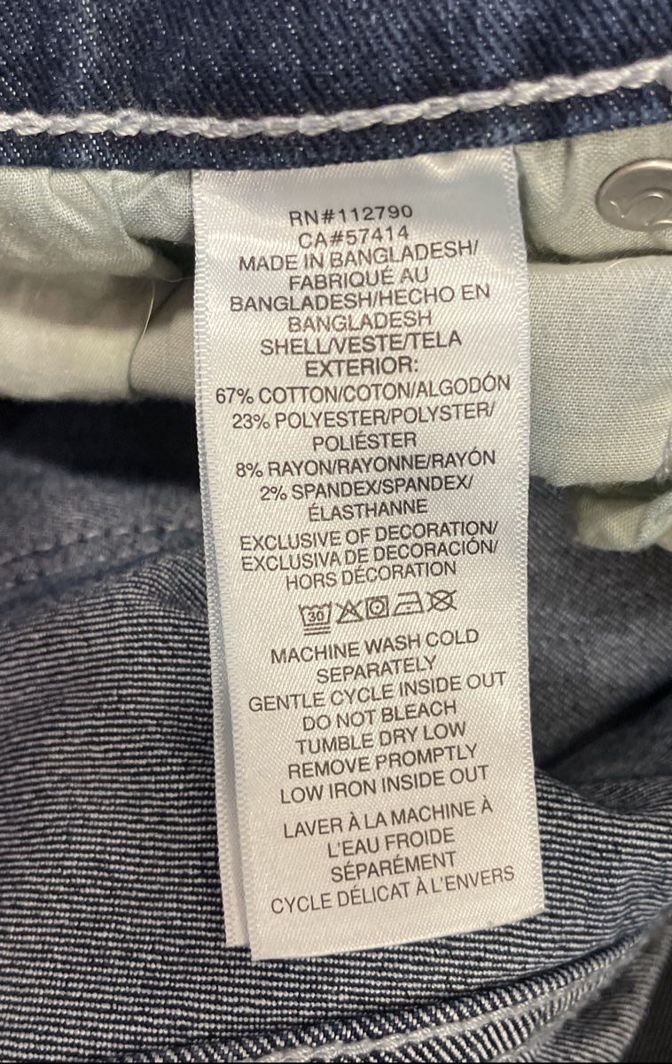 True Religion Men's Rocco Relaxed Skinny Blue Wash Red Horseshoe Stitch Jeans 34