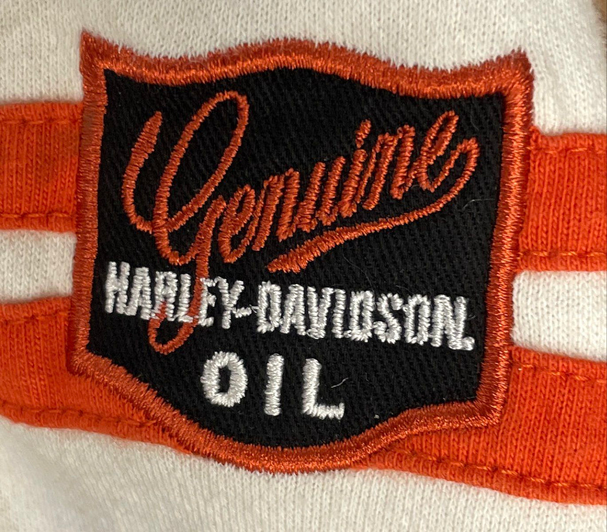 Harley-Davidson Genuine Motorclothes Embroidered Zip Hoodie Jacket Sz M