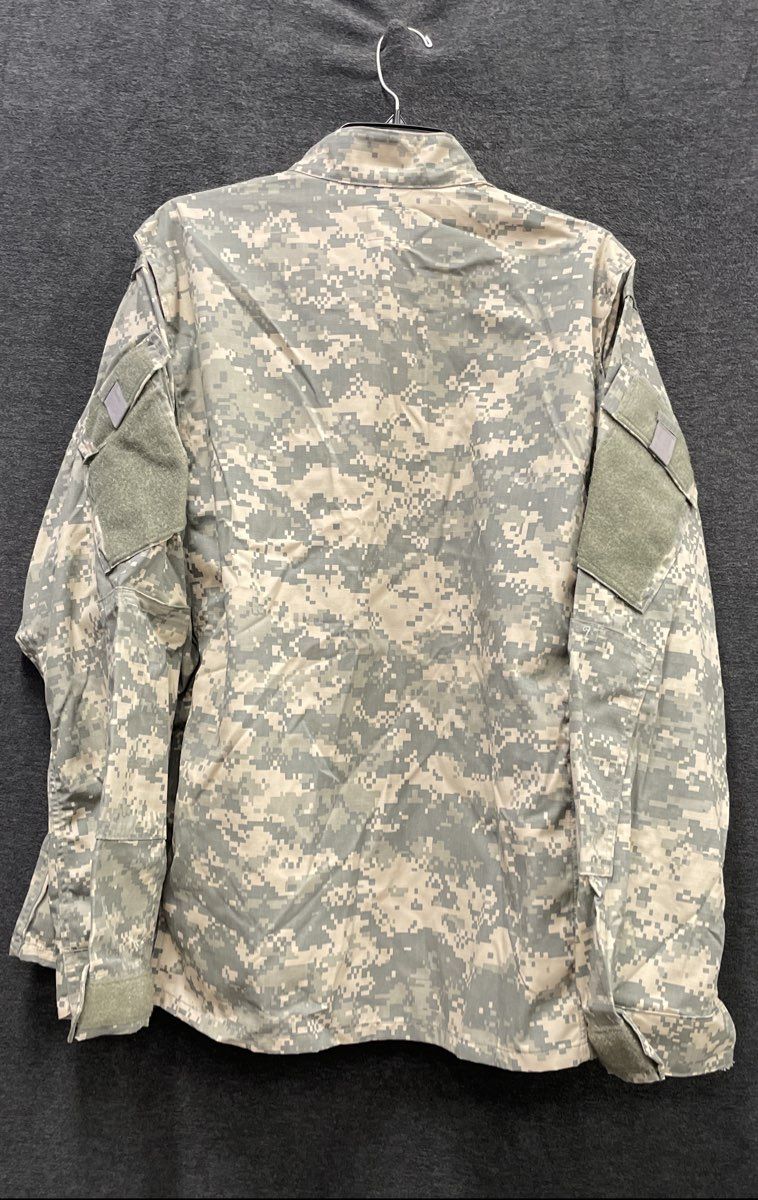 US Army ACU Digital Camo Combat Uniform Coat Shirt Men's XL Regular Vintage 00s