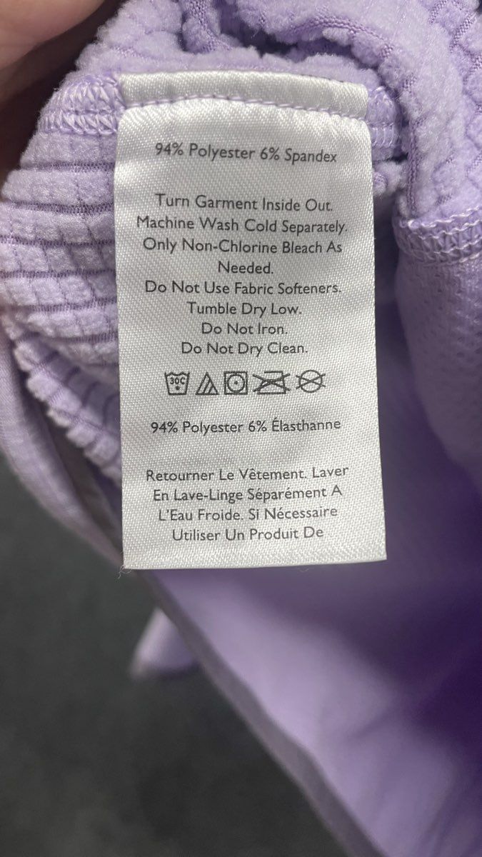 Eddie Bauer Women's Sandstone Backbone Grid Jacket Lavender Purple Sz S