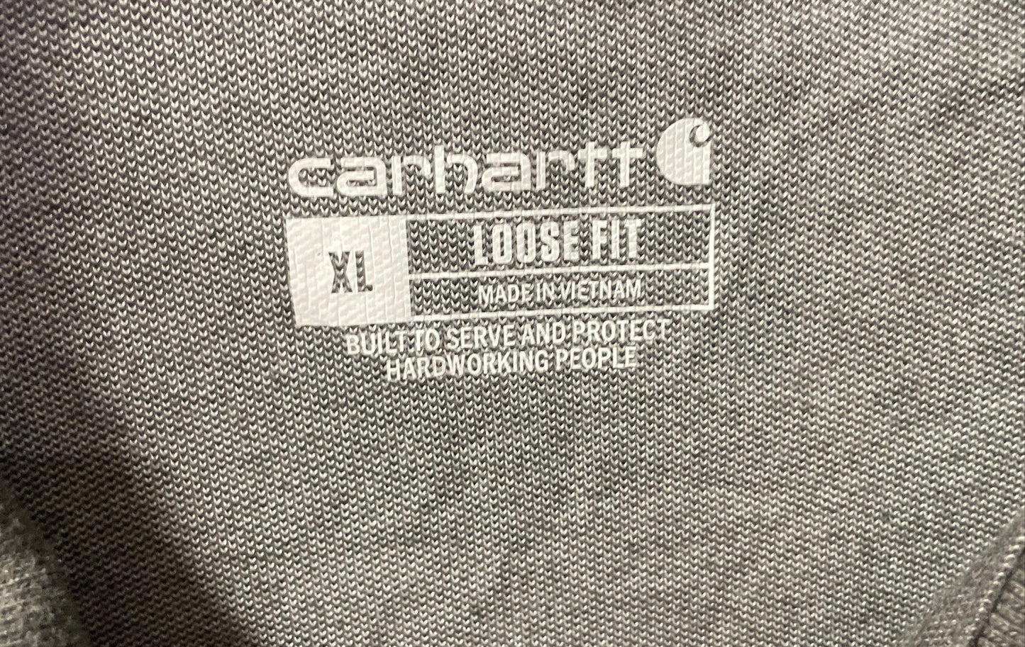 Carhartt Men's Heather Gray Loose Fit K570 Pocket Polo Shirt Size XL