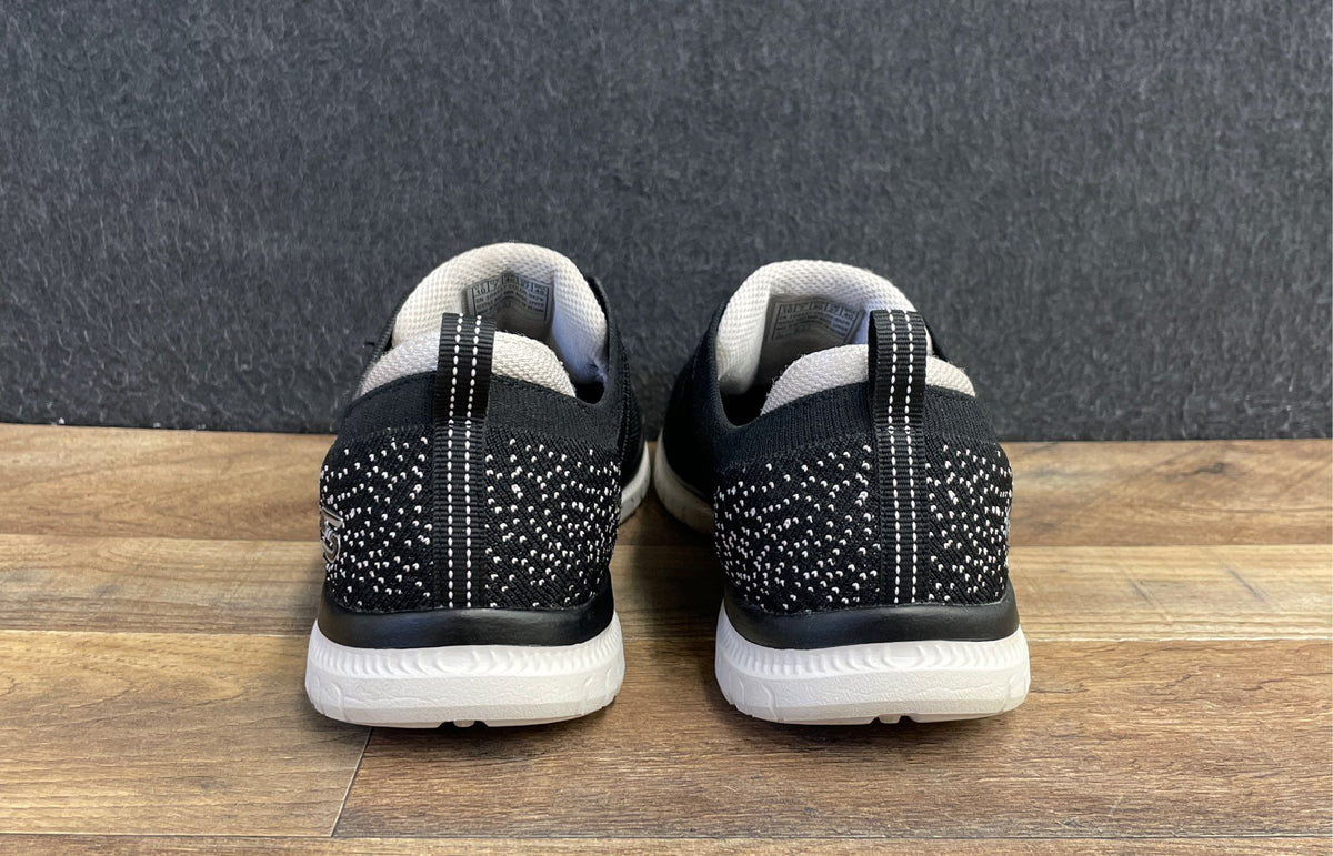 Skechers Bobs Sport B Flex Visionary Quest Black Women's Sneakers Size 10