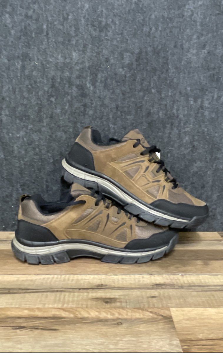 S Sport by Skechers Ascender Brown Black Men's Trail Hiking Shoes Size 10.5
