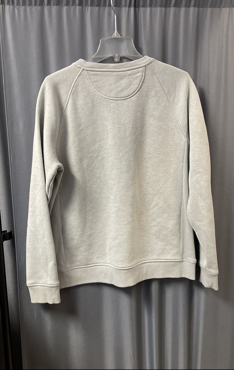 Carhartt Boys Heather Grey Graphic Relaxed Fit Crewneck Sweatshirt Sz XL 16/18