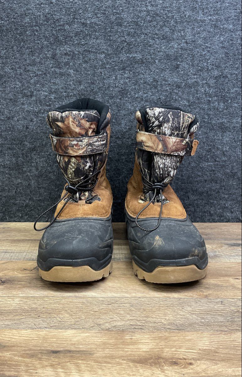 Ozark Trail Camo 3M Thinsulate 200g Snow Hunting Duck Boots Men's Size 12