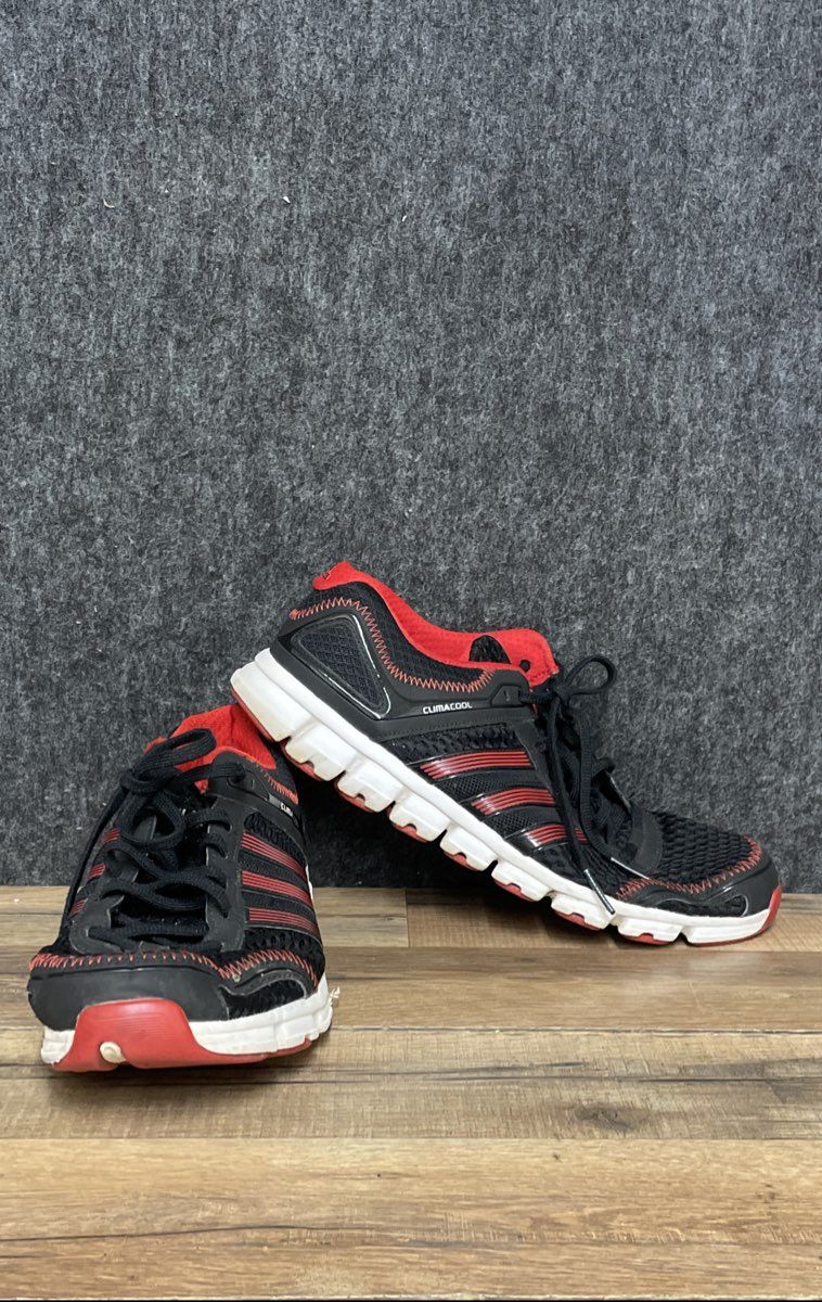 Adidas Climacool Black Red Men's Running Shoes Size 11