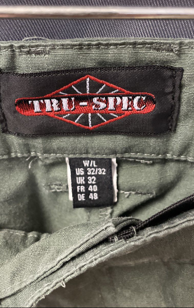 Tru-Spec Men's Green Tactical Cargo Pants Poly-Cotton Blend 32x32