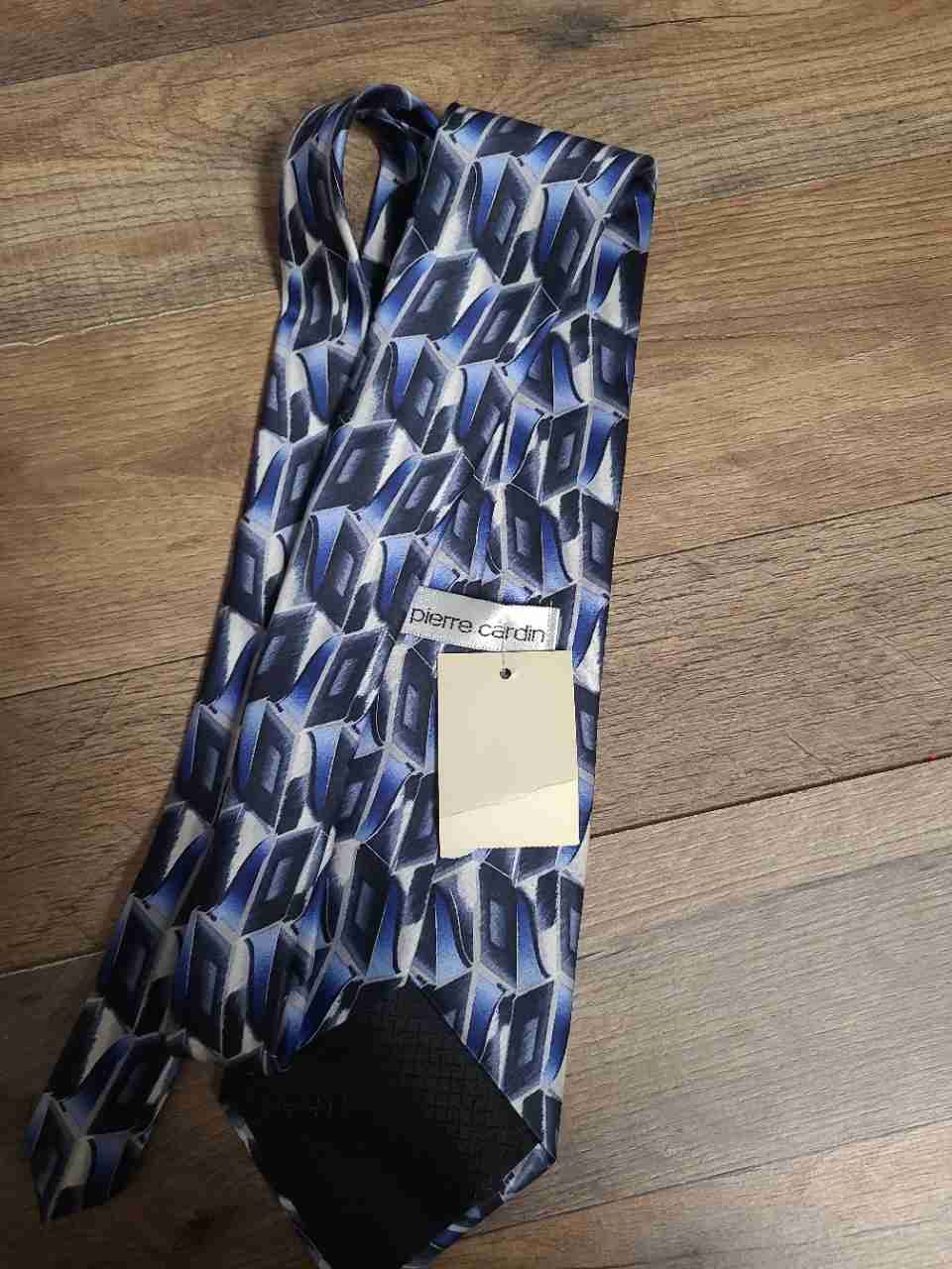 Van Heusen Pierre Cardin Stafford Men's Neck Tie Lot of 3 NWT Geometric Striped