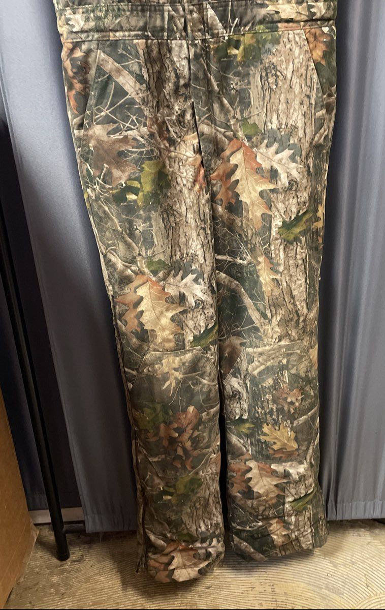 RedHead Men's Silent Hide TrueTimber Camo Hunting Bib Overalls S