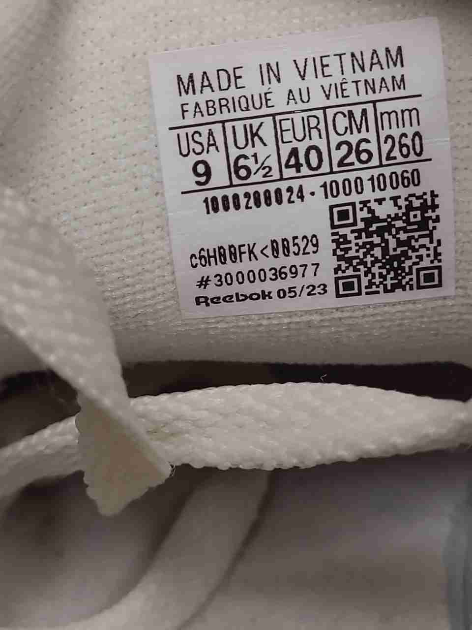 Reebok Club C Extra Chalk White Leather Platform Sneakers Women's Size 9