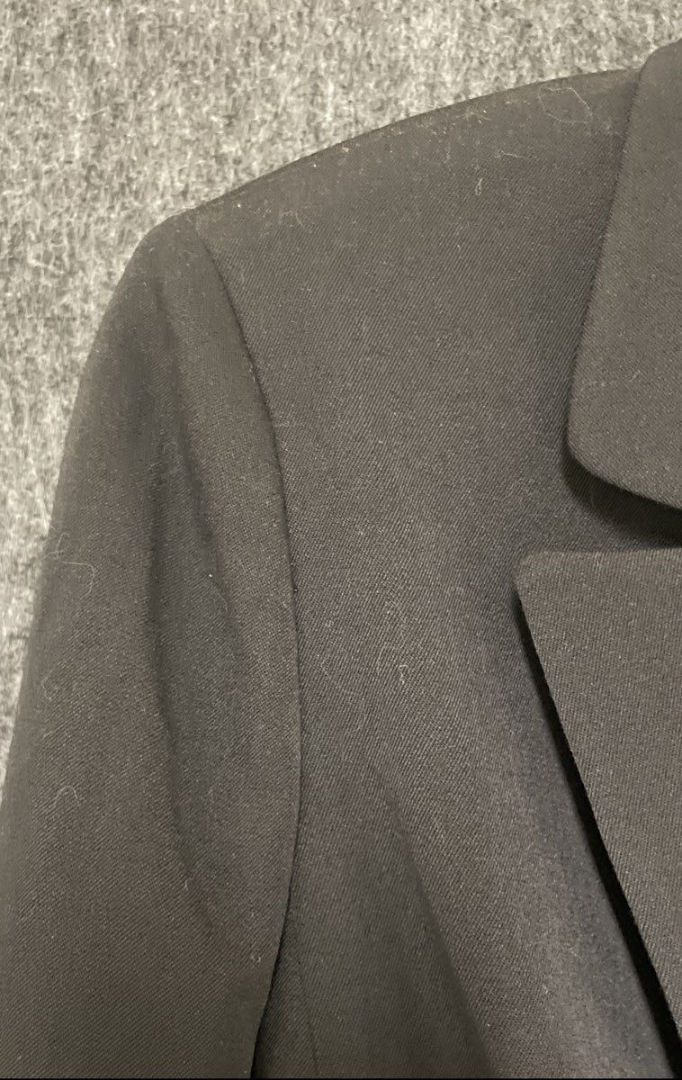 Suit Studio Women's Black Blazer Leopard Lining Single Button NWT Sz 14P