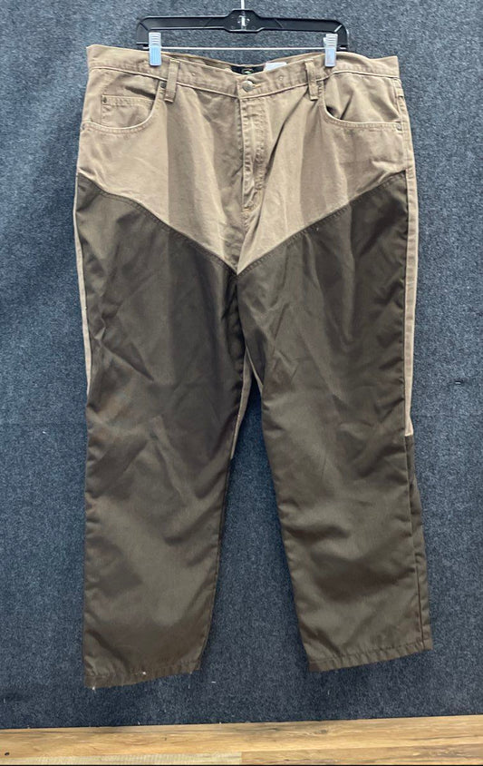 RedHead Men's Brown Field Pants Upland Hunting Fishing Canvas Denim Sz 42x30