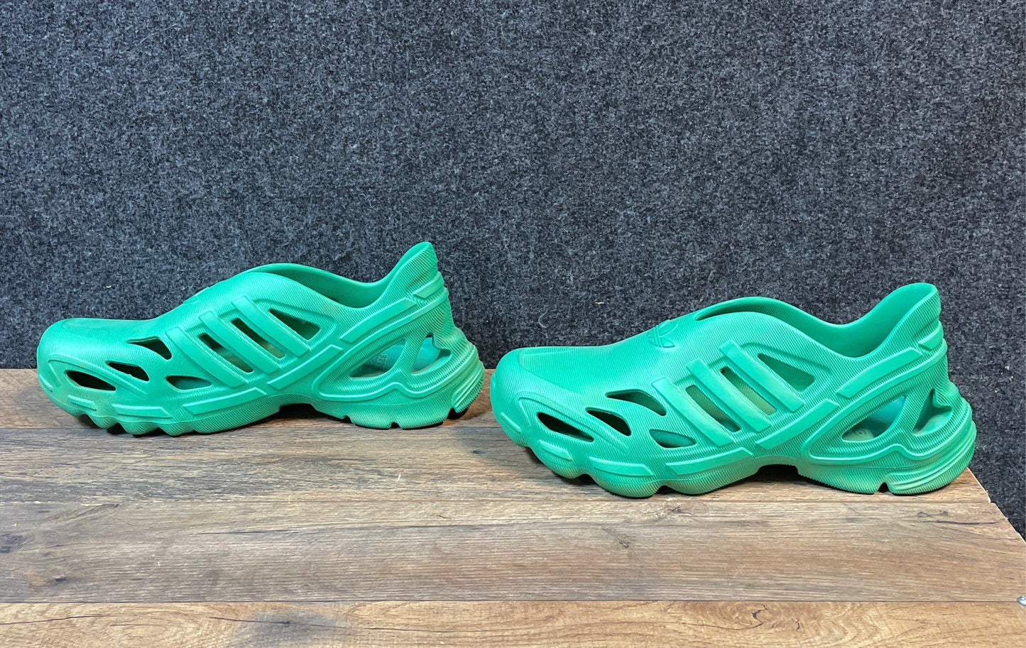 Adidas adiFOM Climacool Green Foam Breathable Slip-On Clogs Shoes Size 11