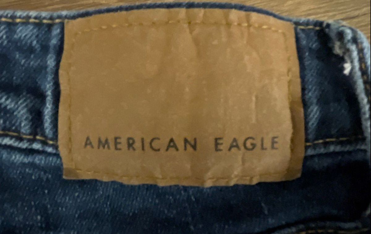 American Eagle Men's Original Bootcut Jeans Blue Denim Medium Wash Sz 32x34