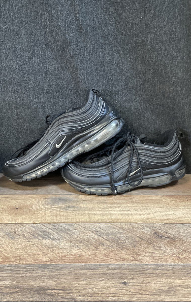 Nike Air Max 97 Triple Black Women's Sneakers Size 9