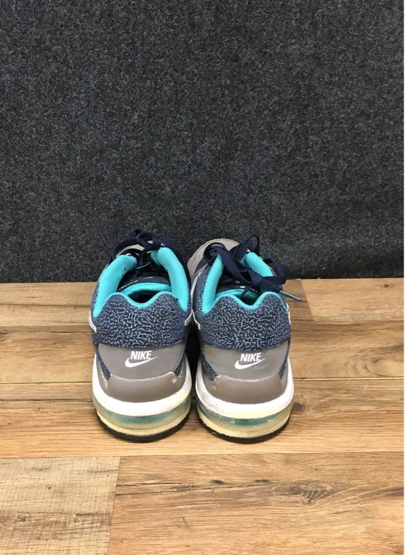 Nike Air Max Wright Grey Teal Navy Blue Running Sneakers Size 8