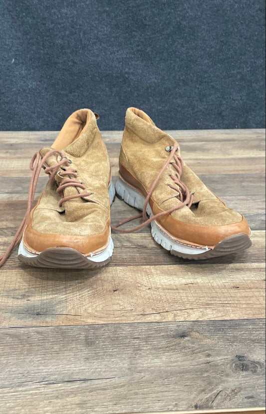 Cole Haan Zerogrand Chukka Brown Suede Sneaker Boots Men's Size 11