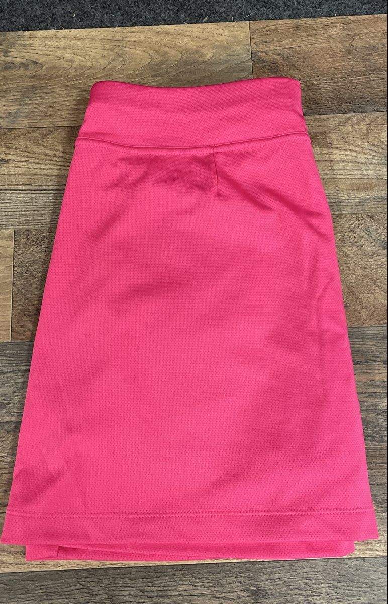 PGA Tour Women's Pink Airflux Textured Golf Skort Pockets Sz M