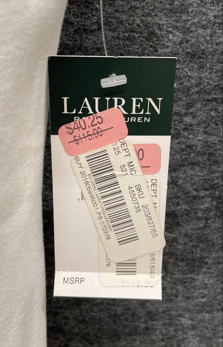 Ralph Lauren Women's White Sleeveless Crochet Trim Sheath Dress Sz PS NWT