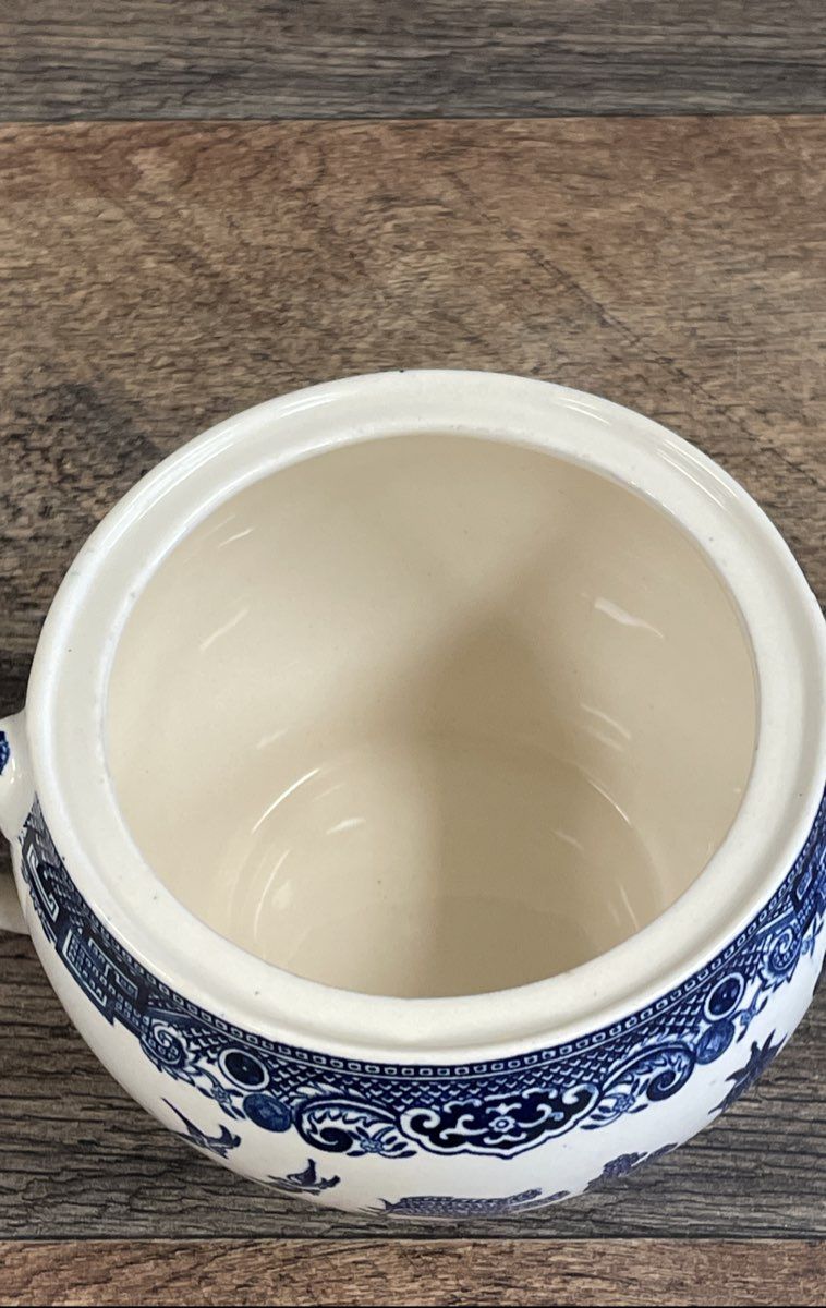 Made in England Johnson Bros. Willow Tea Pot