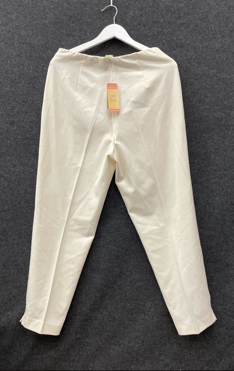 Sigrid Olsen Women's Bone Impressionist 30 Holiday Jewels Trousers Pants 10P NWT