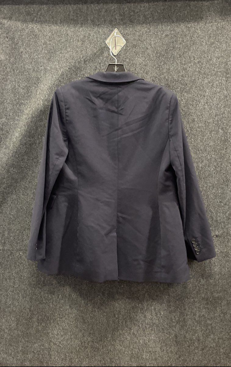 Banana Republic Women's Navy Blue Italian Marzotto Fabbrica Alta Blazer Size 8