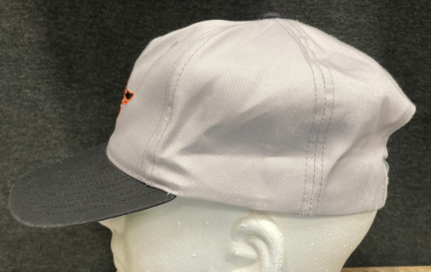 Vintage 90s Twins Enterprise MLB Baltimore Orioles Snapback Hat Gray Black OSFA