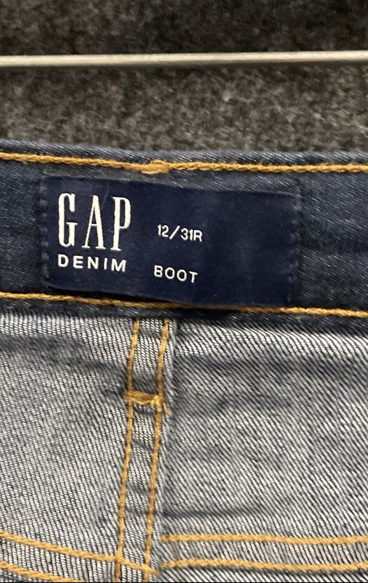 GAP Women's Bootcut Jeans Dark Wash Blue Stretch Denim NWT Sz 12/31R