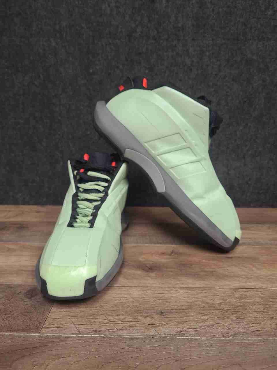 Adidas Crazy 1 Mint Green Black Retro Basketball Shoes Men's Size 11 IG1603