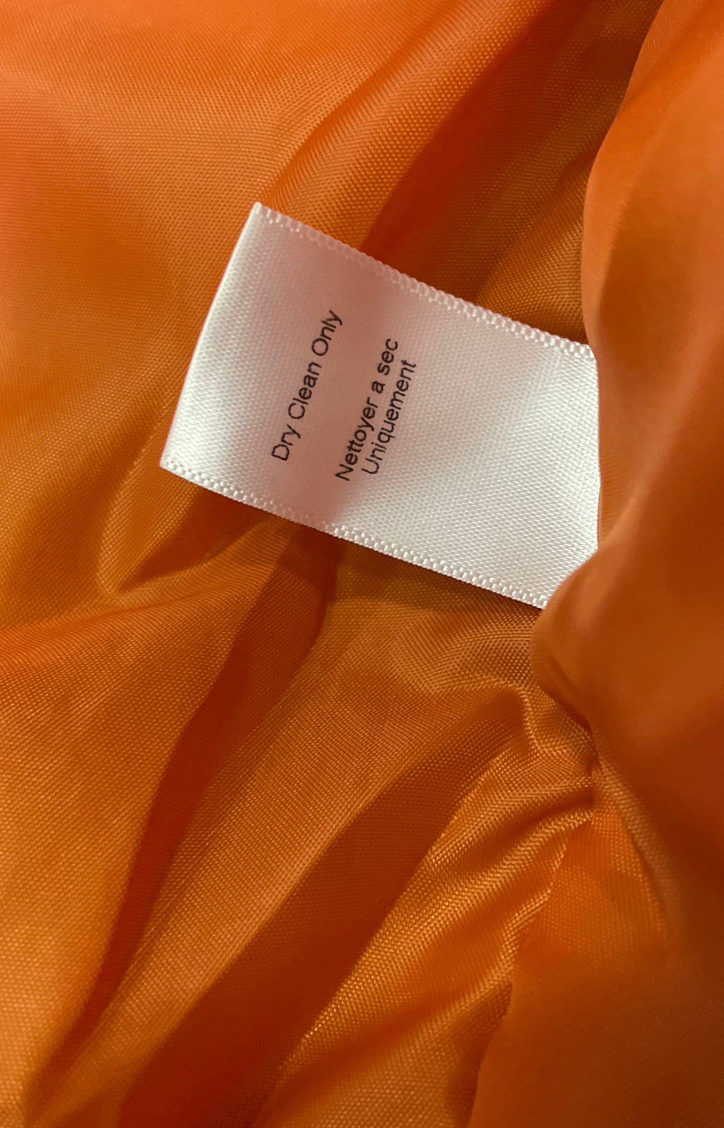 Guess Women's Olive Green Bomber Jacket Orange Lining Flight Full Zip Sz XS