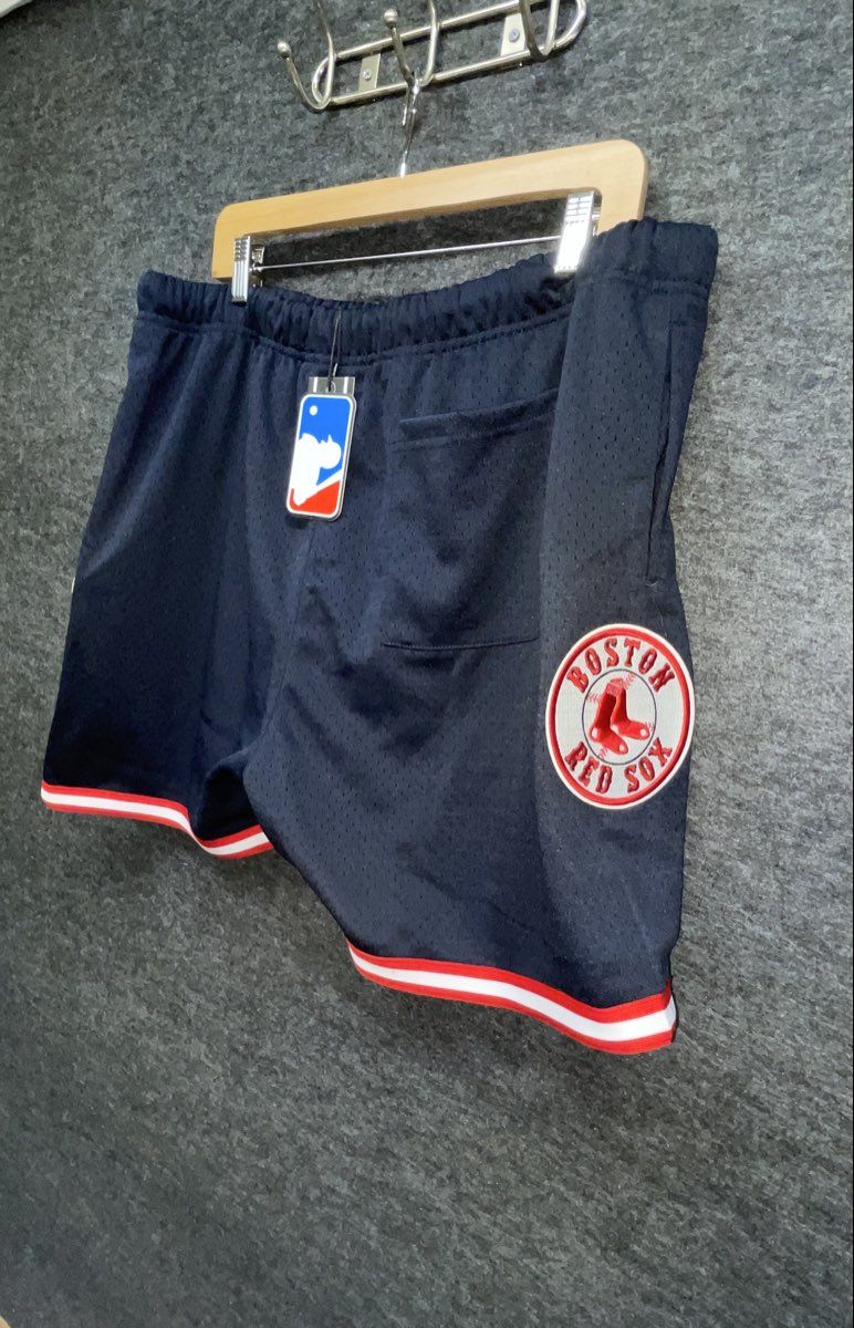 Pro Standard Men's Boston Red Sox 2018 World Series Navy Mesh Shorts NWT 3XL