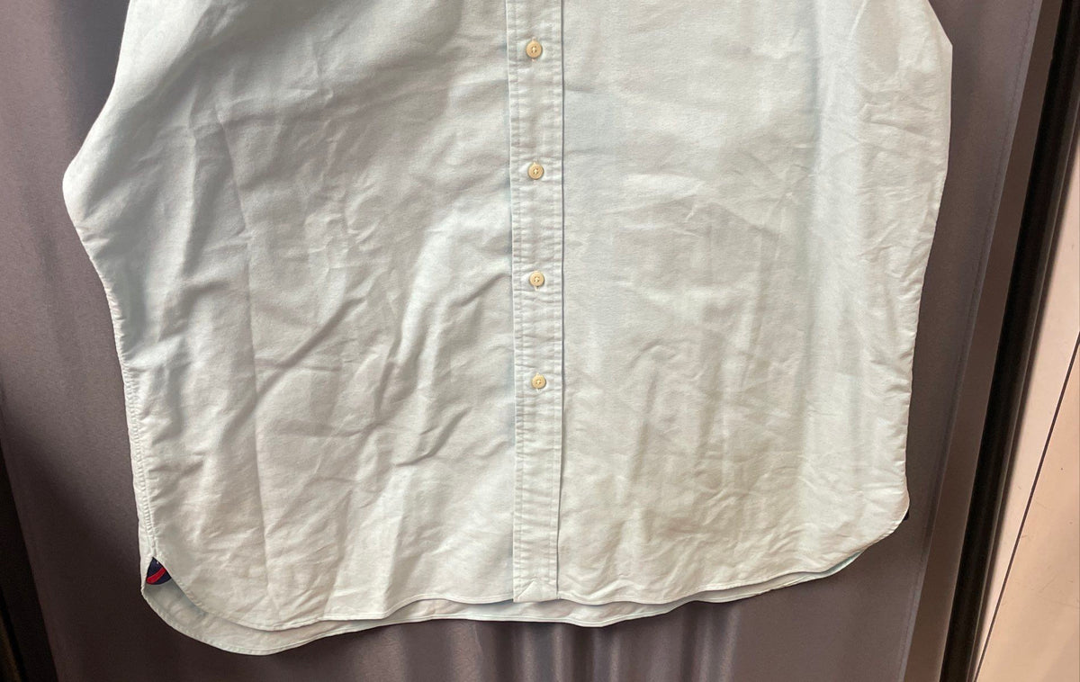 Polo Ralph Lauren Men's Aqua Blue Classic Fit LS Button Down Shirt Size XL