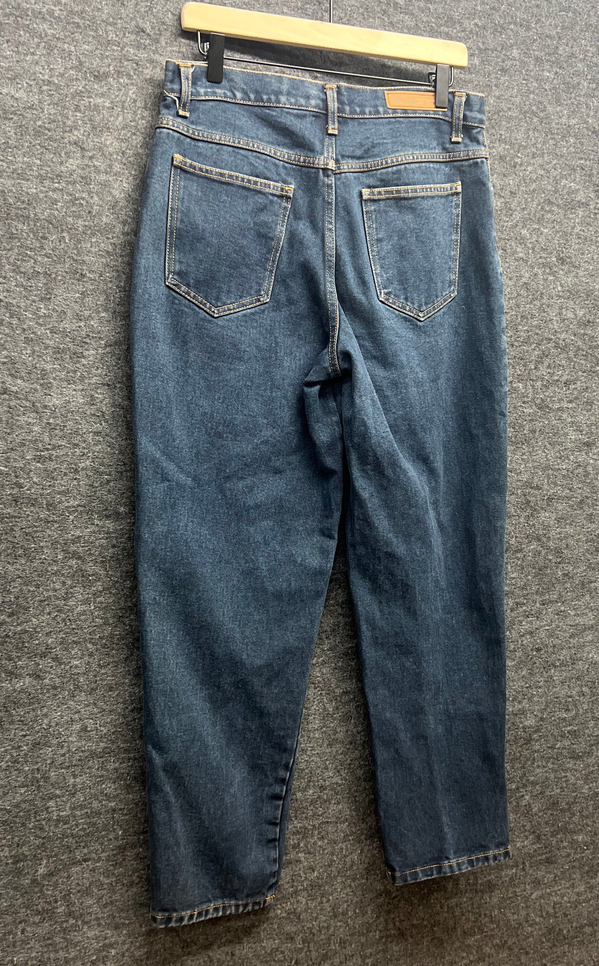 Bill Blass Women's Vintage 90s Dark Wash Easy Fit Petite High Rise Jeans Sz 10P