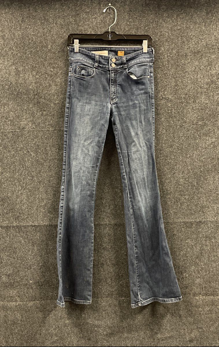 Pilcro and the Letterpress Women's Blue Supersoft Flare Bootcut Jeans Sz 26