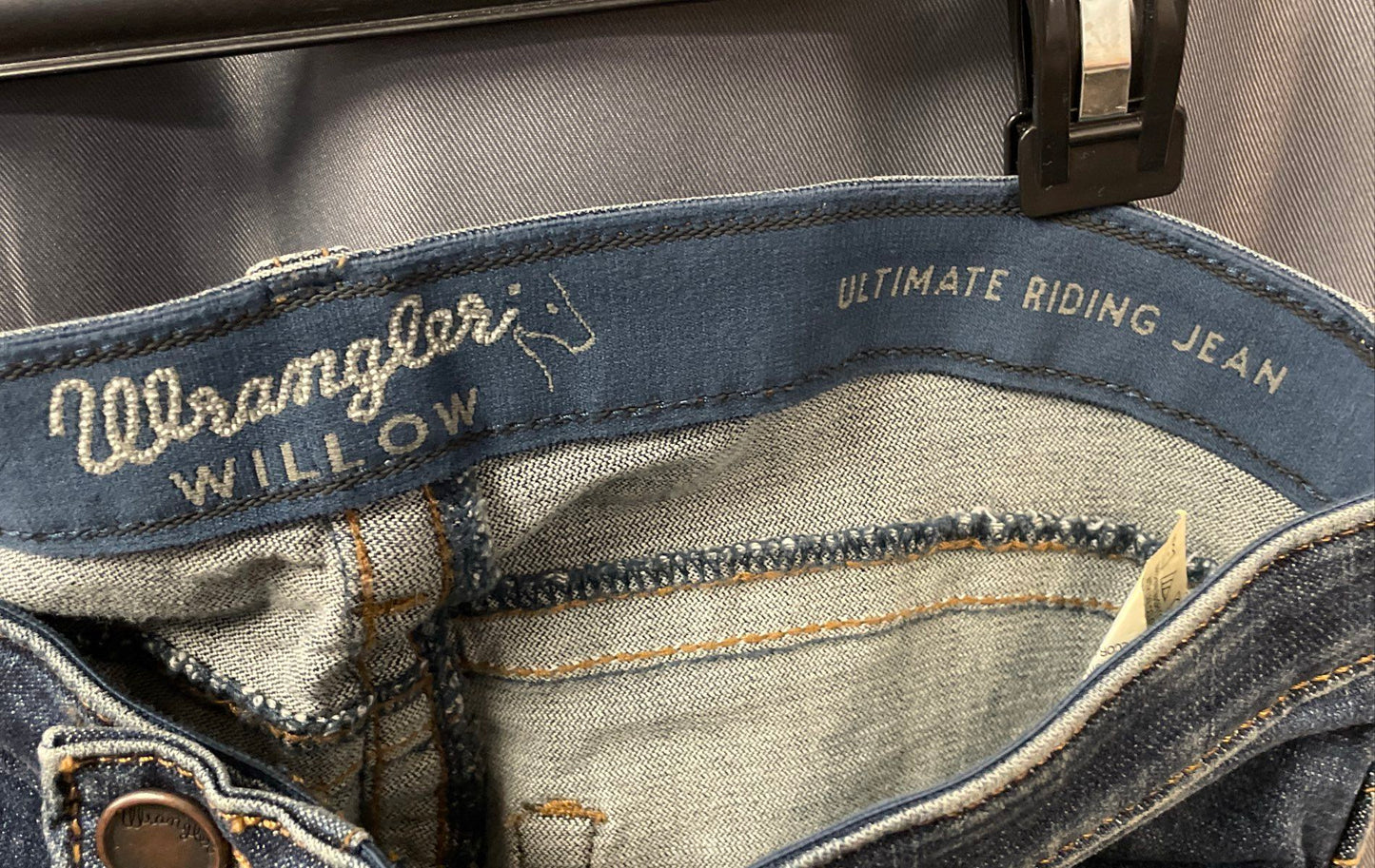 Wrangler Women's Willow Ultimate Riding Jeans Dark Wash NWT Sz 13x36