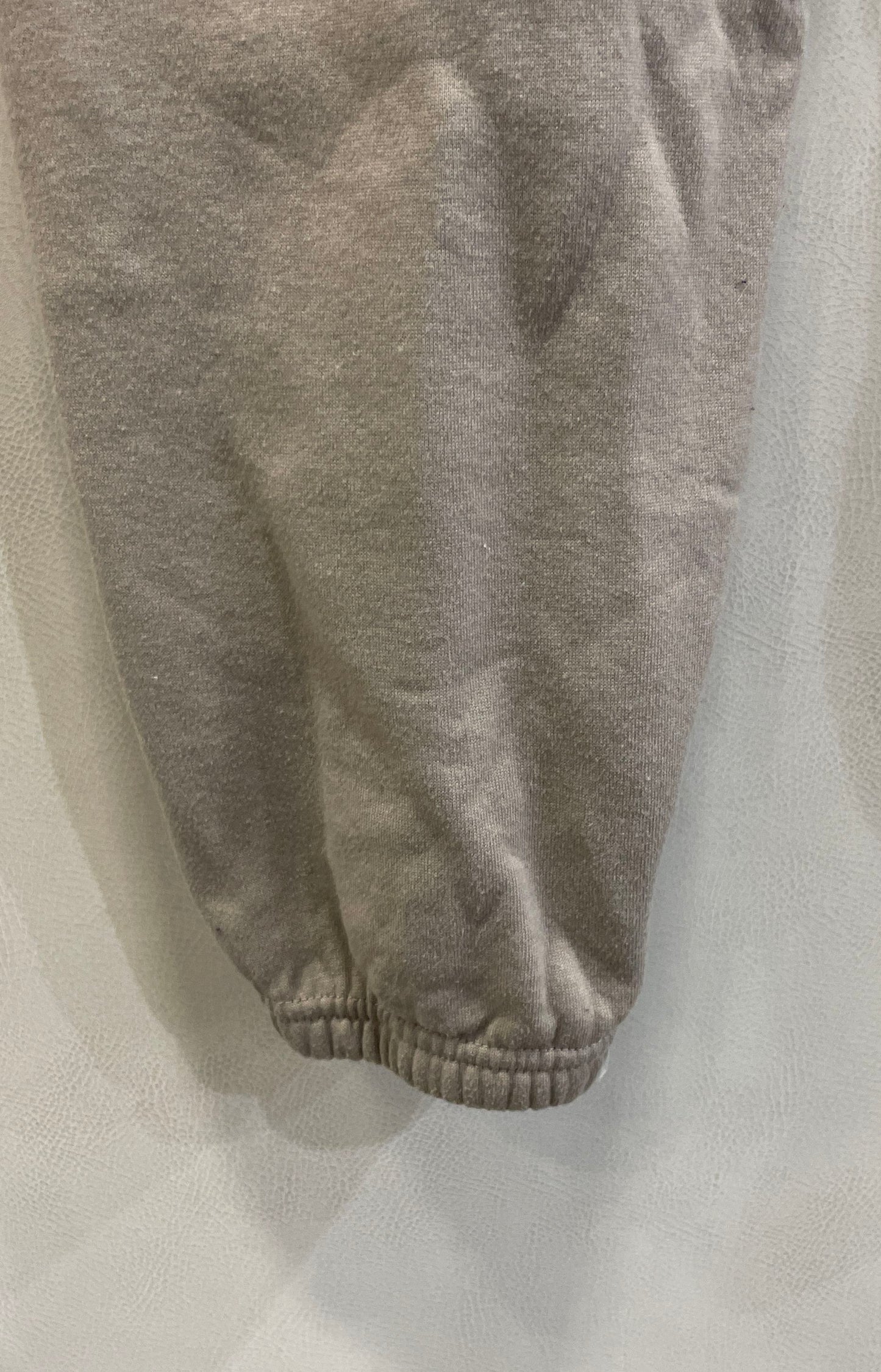 DRJ Essentials Men's Tan Cargo Sweatpants Joggers Fleece Lined Sz L