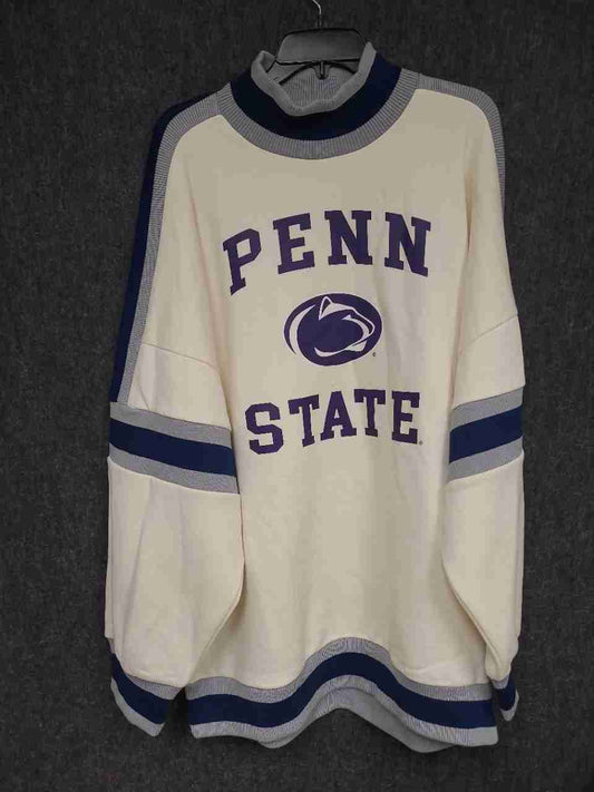 Gameday Couture Women's Penn State Nittany Lions Mock Neck Sweatshirt Sz XXL