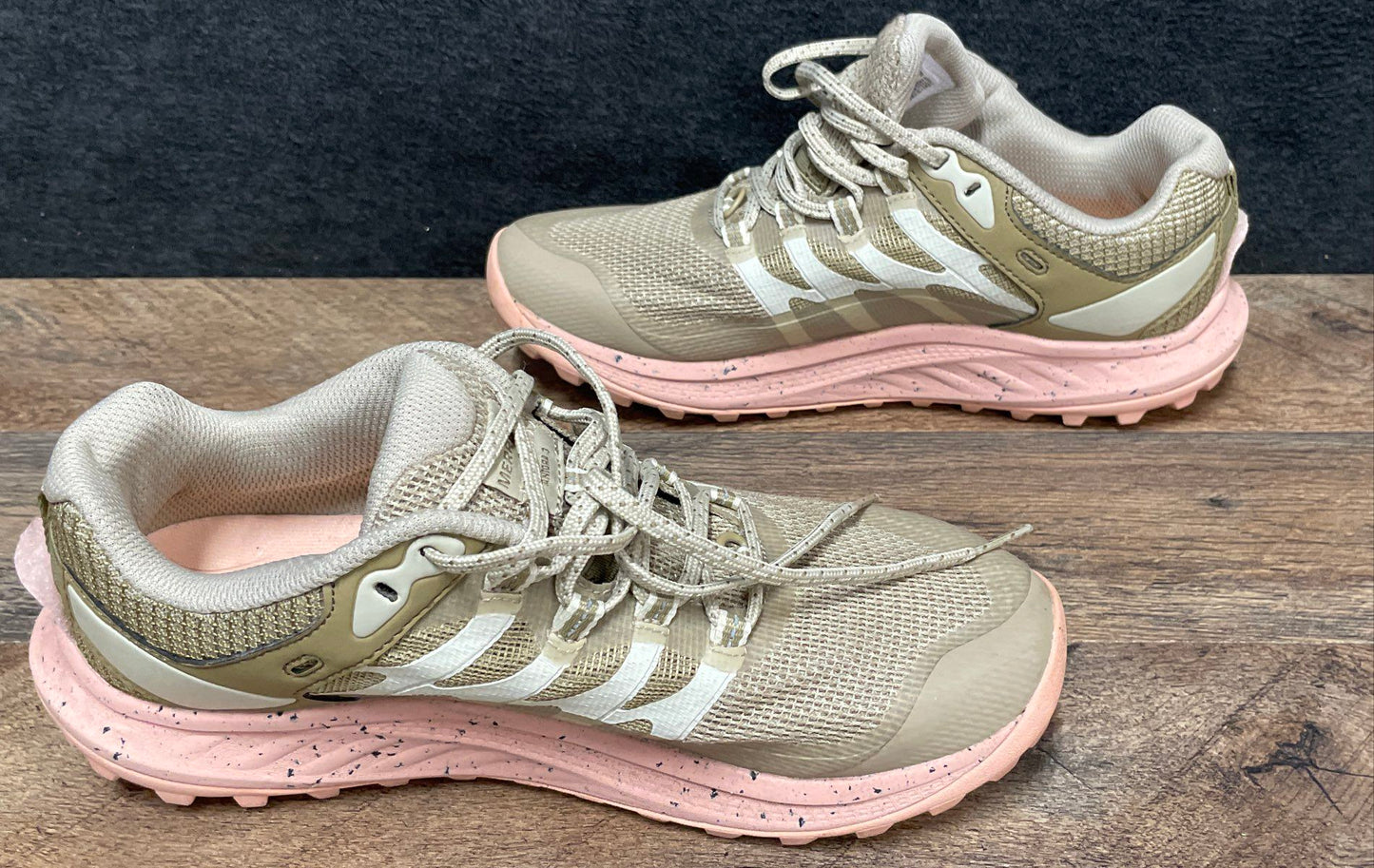 Merrell Antora 3 J068206 Tan Peach Women's Trail Running Sneakers Size 7