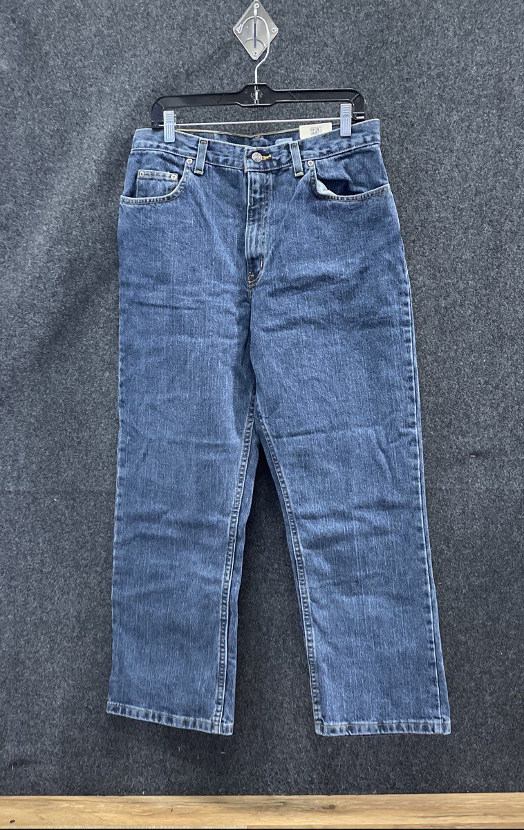 Vintage Y2K Faded Glory Men's Blue Relaxed Fit Jeans NWT Sz 34x30