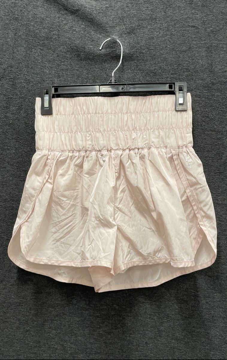 Free People Movement Women's The Way Home Shorts Pale Pink Sz M
