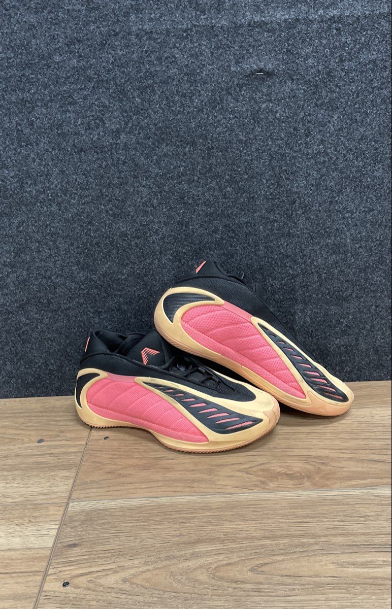 Adidas AE 1 With Love Anthony Edwards Coral Black Basketball Shoes Men's Size 7