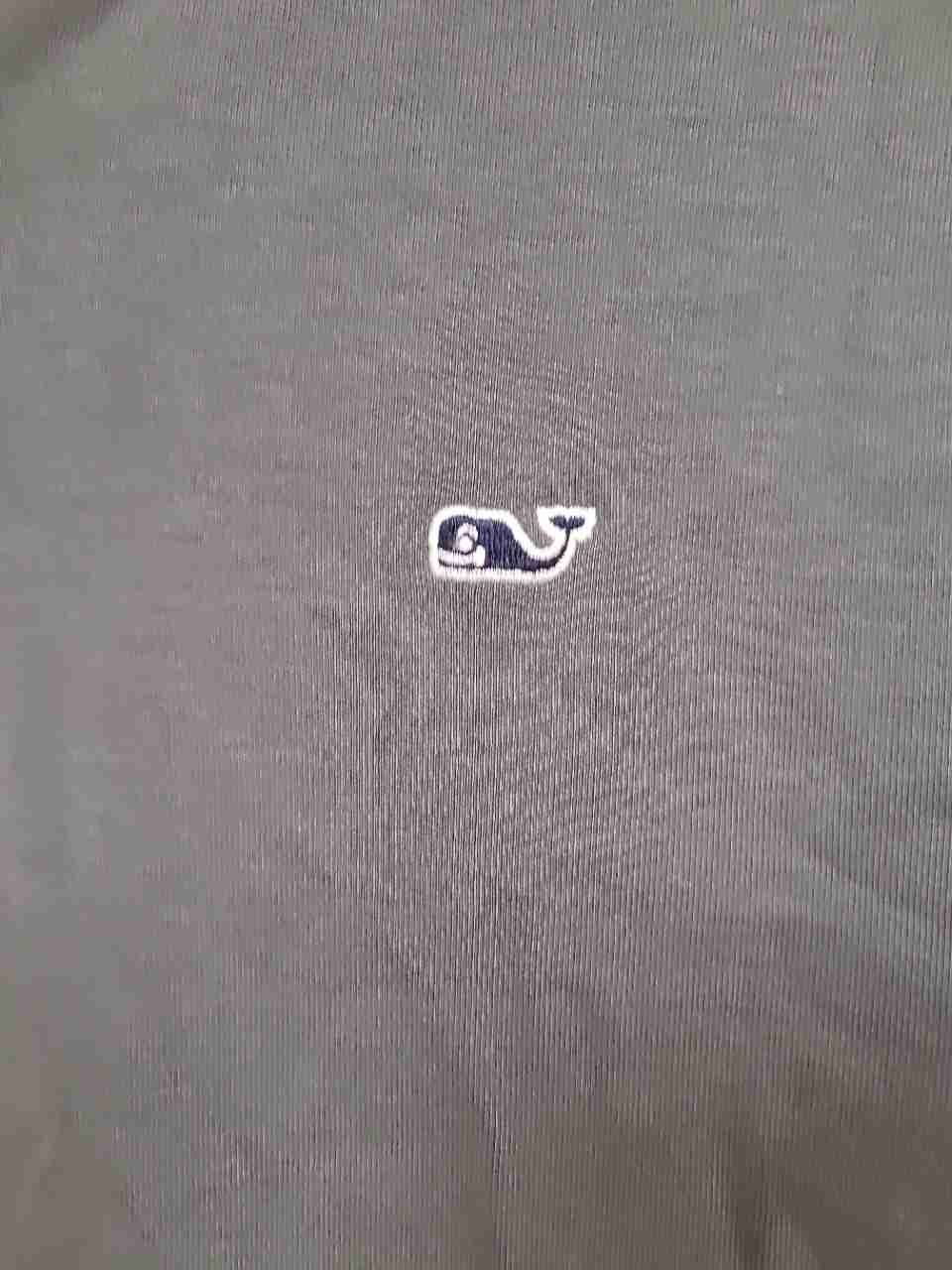 Vineyard Vines Men's Gray Cotton Quarter Zip Pullover Sweatshirt Sz XS