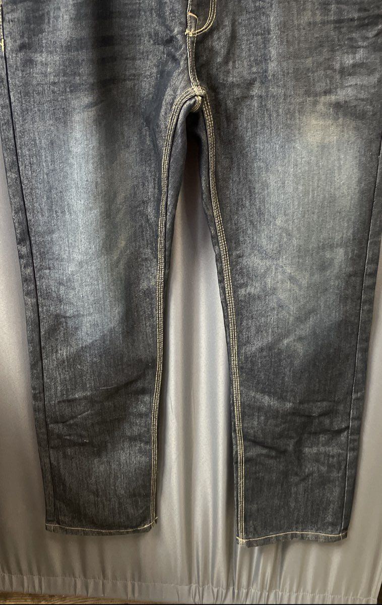 PD&C Men's Oscar Blue Faded Slim Straight Jeans Sz 36x32 NWT