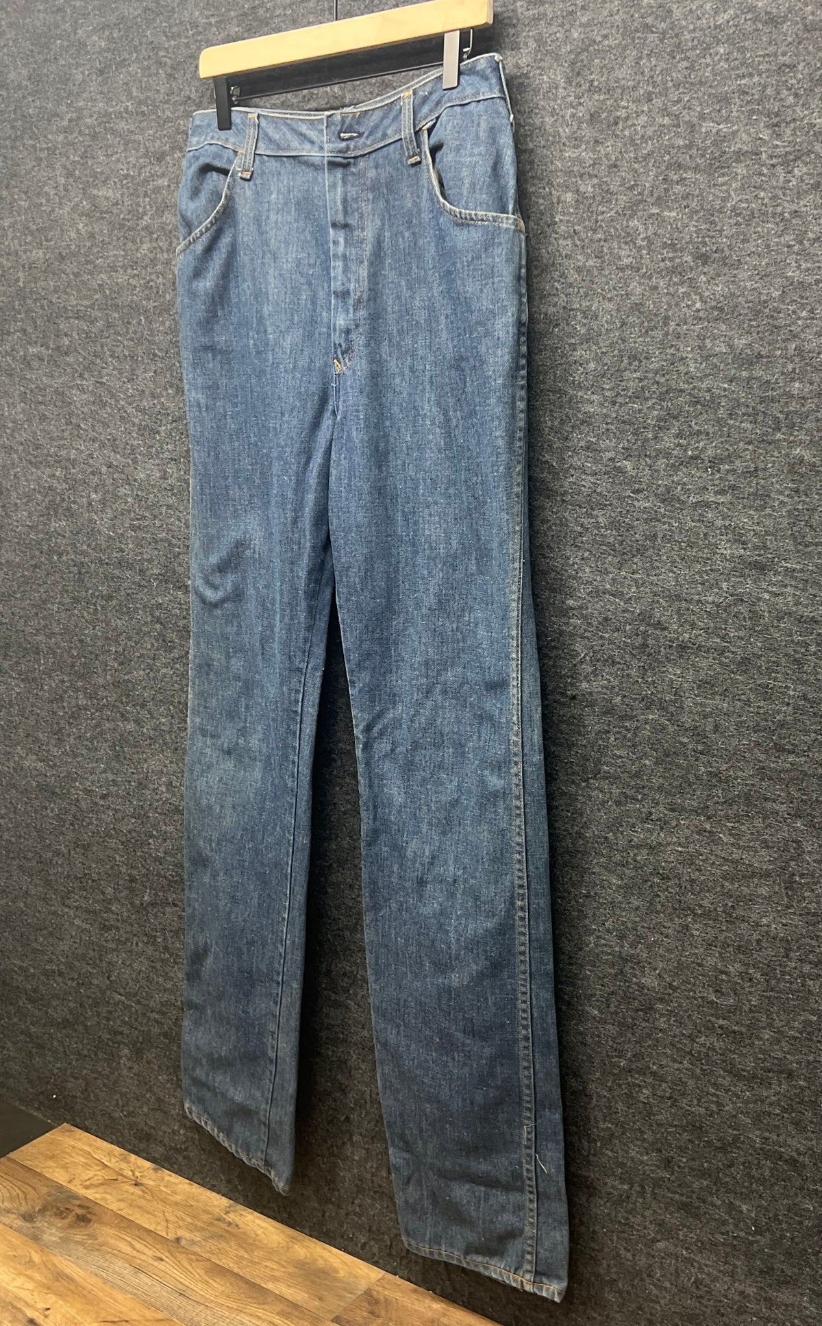 Vintage 70s Sears Women's Typical Regular Jeans That Fit Blue Denim Sz 16