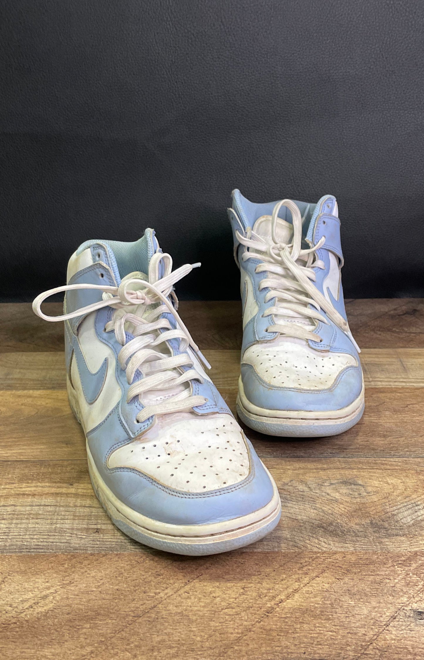 Nike Dunk High Aluminum White Women's High Top Sneakers Size 10
