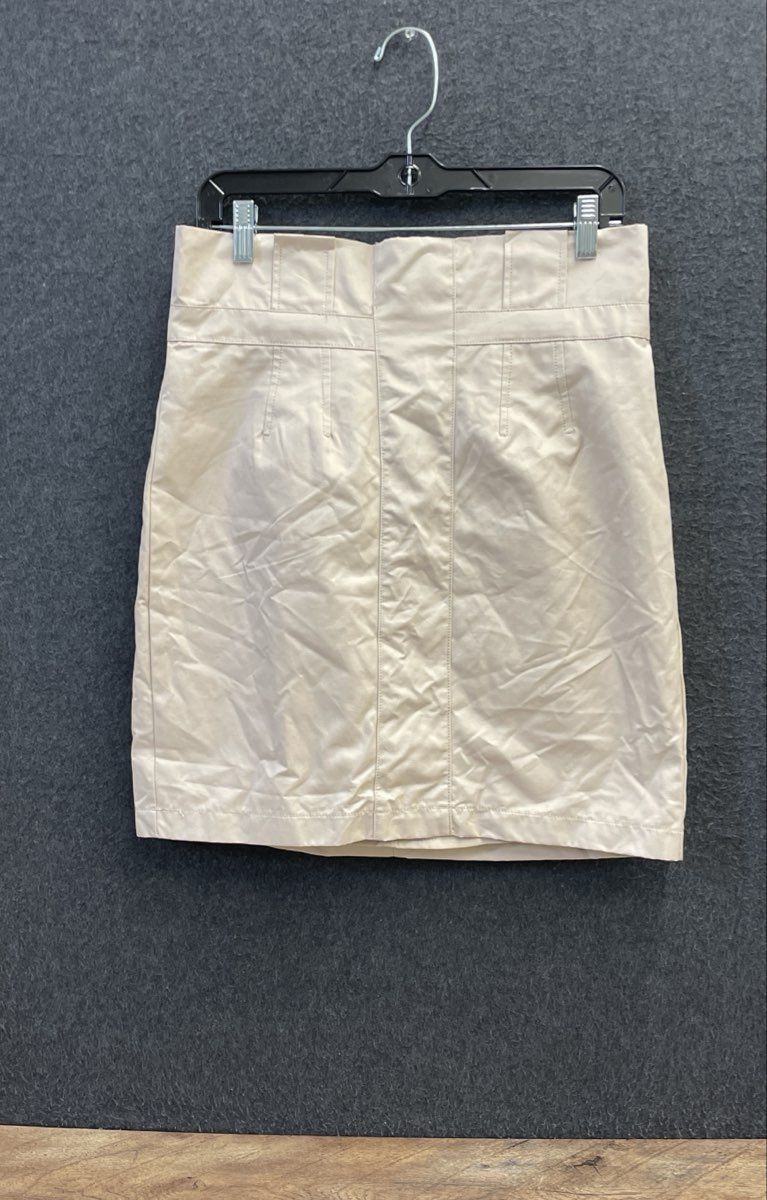 New York & Company 7th Avenue Women's Beige High Waisted Pencil Skirt NWT Sz 8